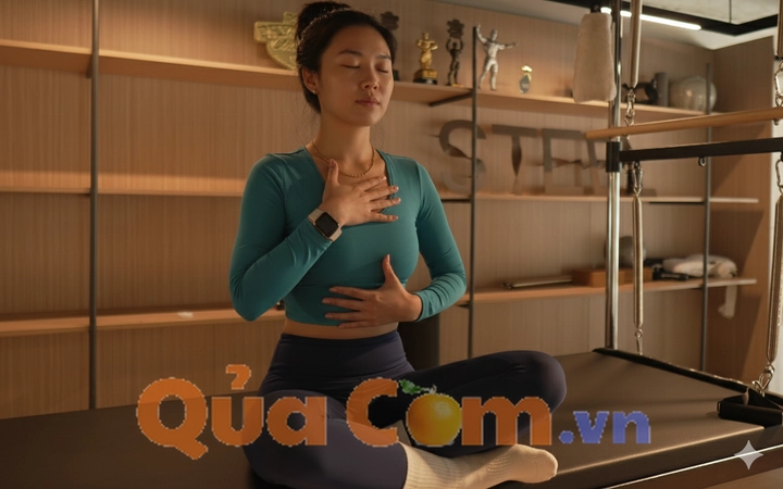Hơi thở và tư thế là hai yếu tố quan trọng trong Pilates